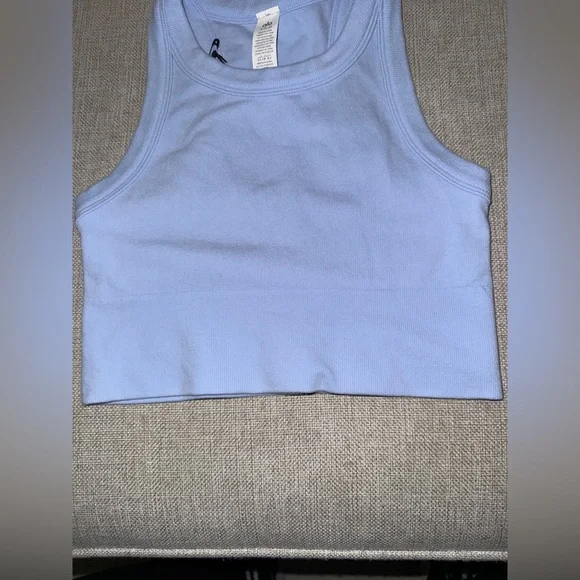 261.  Alo Seamless Delight High Neck Bra - Picture 8 of 12